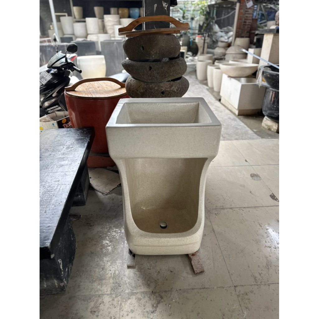 wastafel wudhu Terrazzo