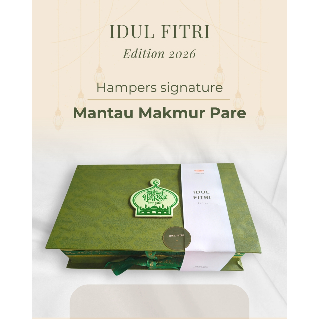 Mantau Makmur Pare Hampers signature | Mantau Premium Lembut untuk Hadiah & Keluarga