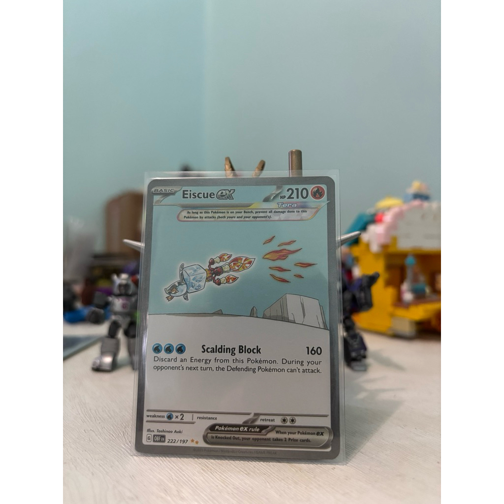 Eiscue EX SIR 222/197 Obsidian Flames