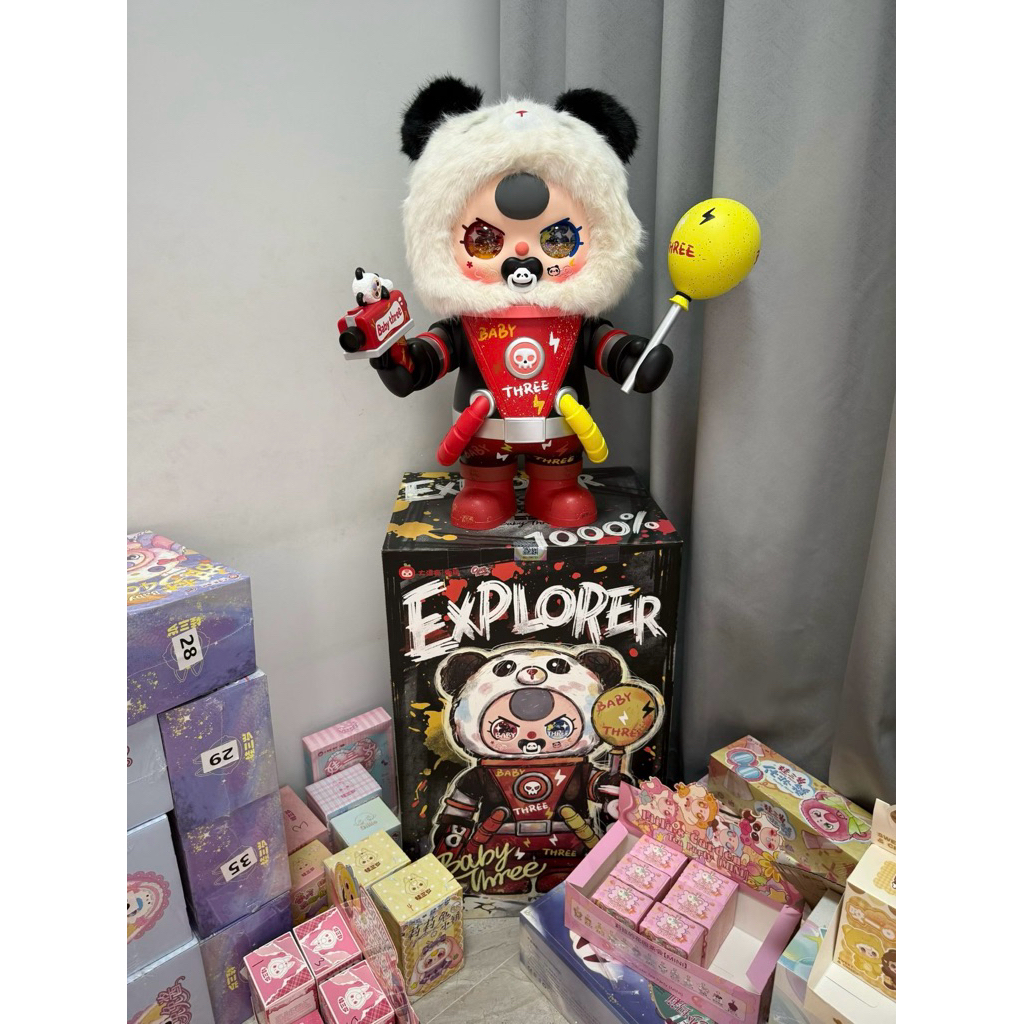 [Ready Stock] Baby Three 1000% Original Blind Box
