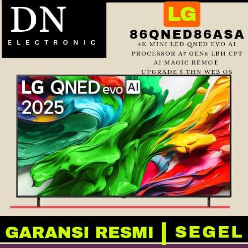 LG 86QNED86ASA QNED evo Mini LED 86 inch LG 4K QNED86ASA