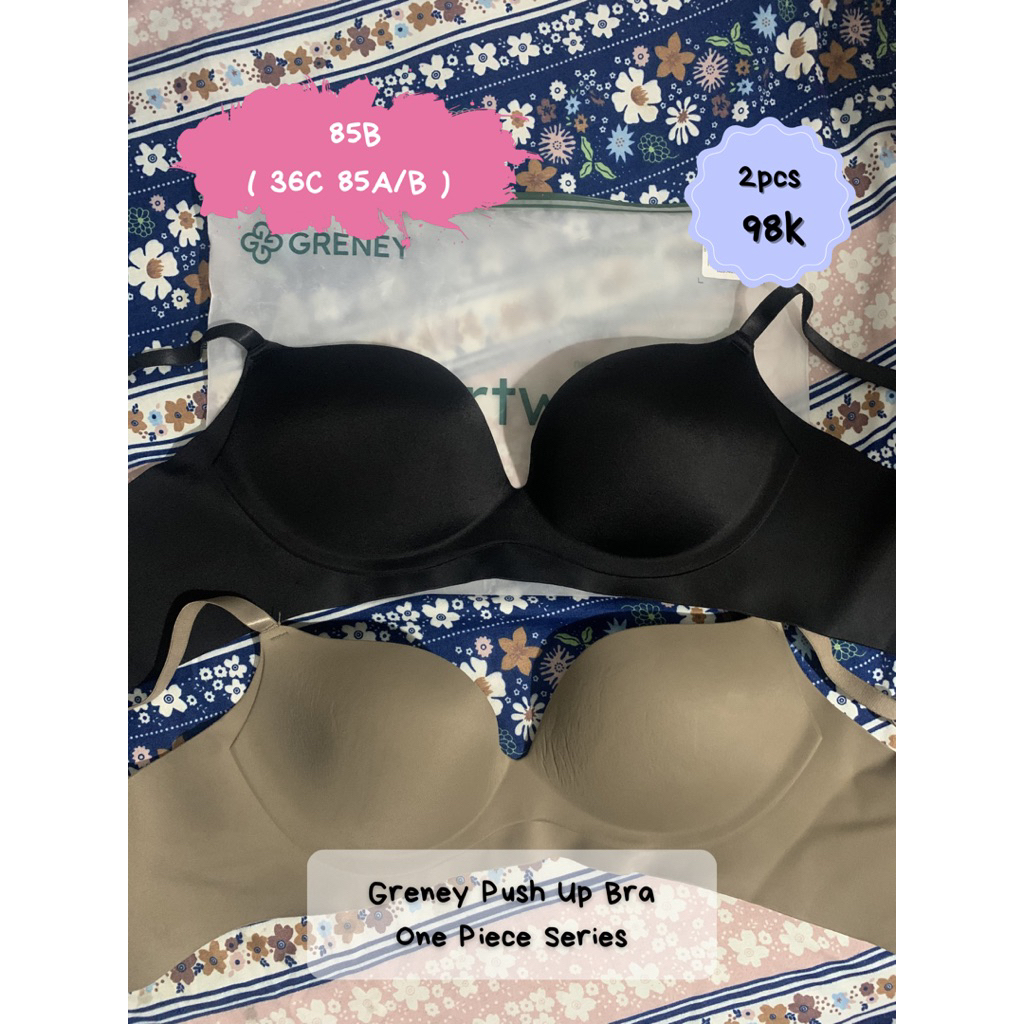 preloved greney push up bra 85D