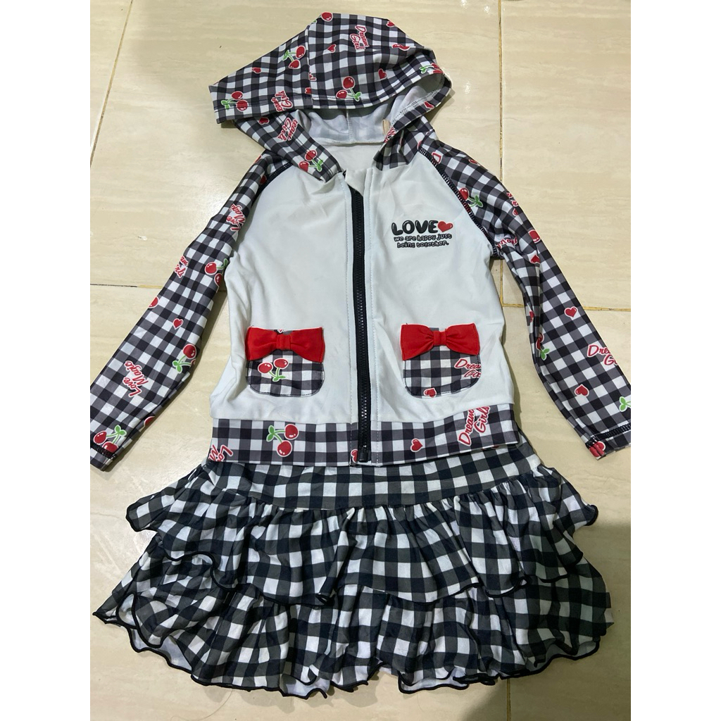 pl baju renang anak perempuan 2-3 tahun