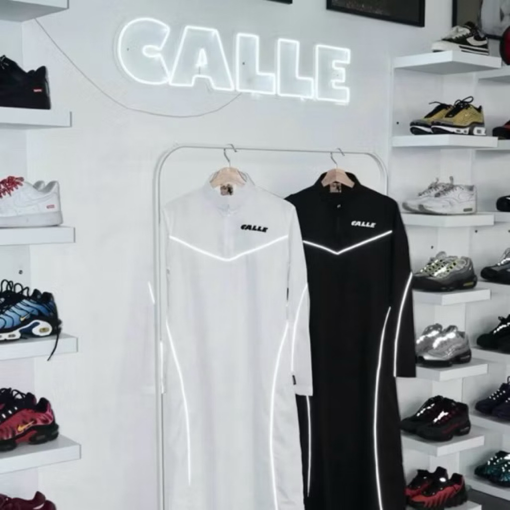 Qamis/Jubah Calle De Larache Black Sz M