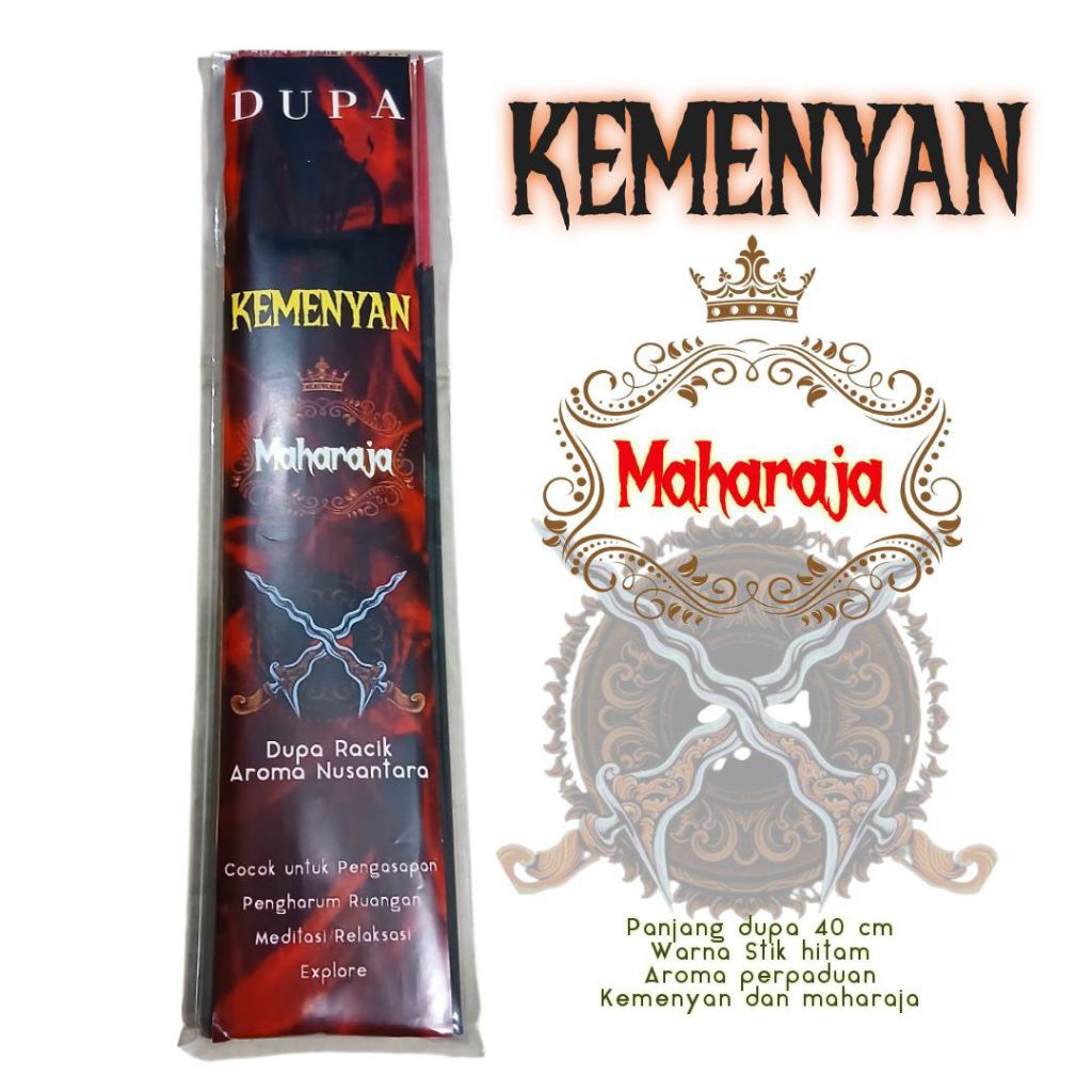 Dupa Racik KEMENYAN MAHARAJA aroma Stroong Cocok Untuk Spiritual