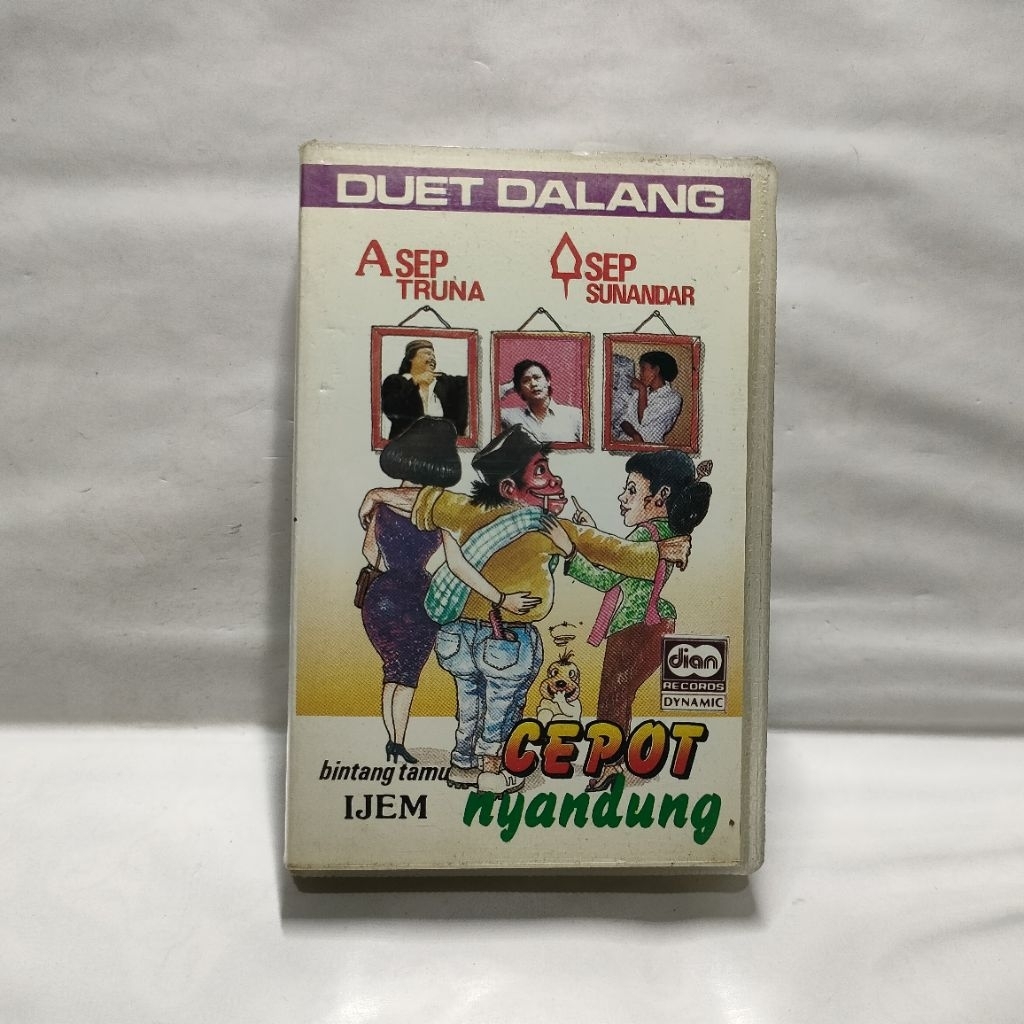 Kaset Pita Duet Dalang Asep Sunandar - Cepot Nyandung