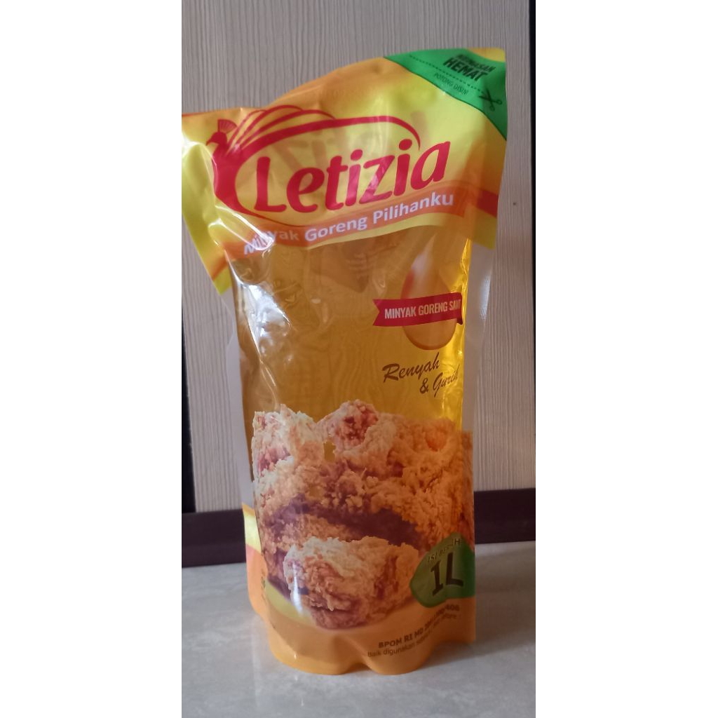 minyak Goreng Letizia 1 liter / Minyak Goreng Murah / Minyak Goreng Hemat