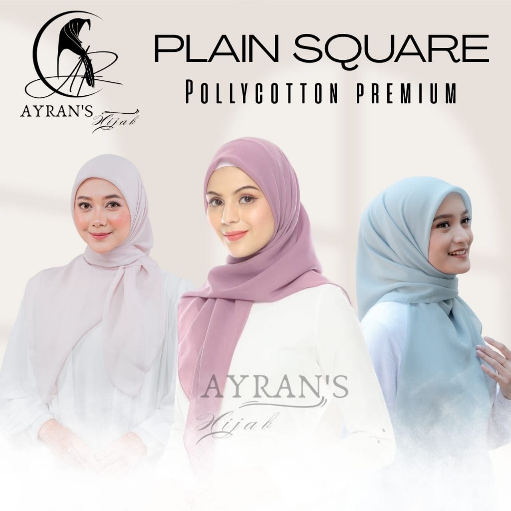 plain square by Ayran's Hijab