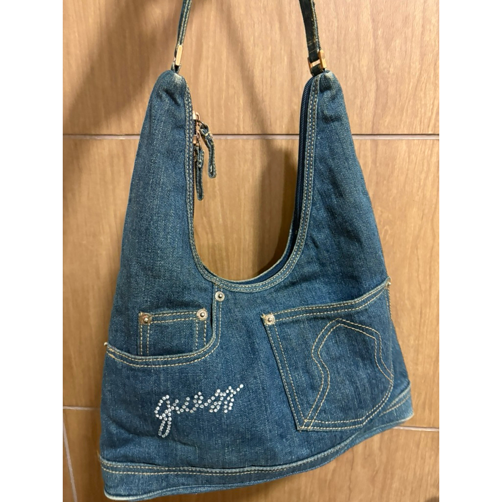 tas Guess denim