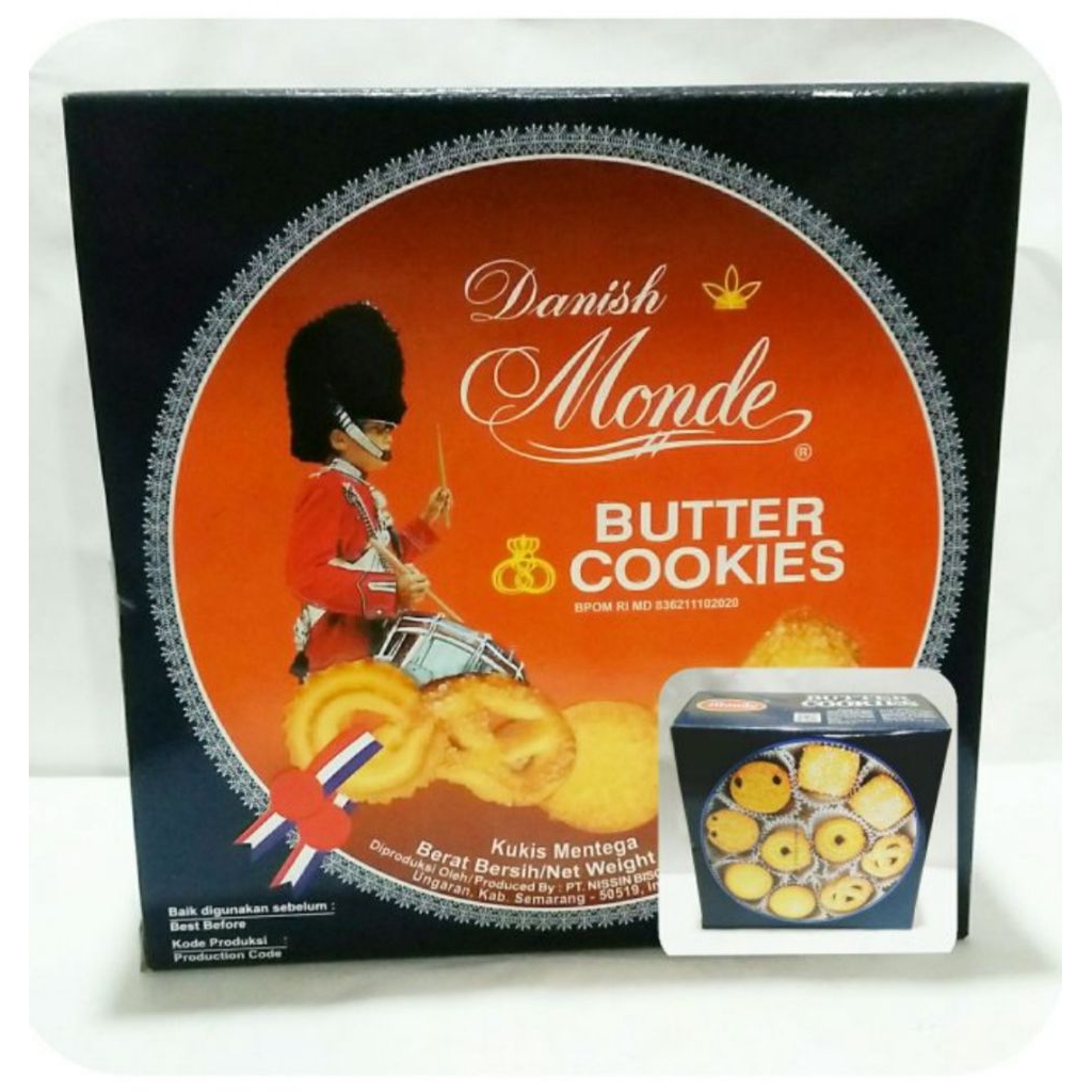 Promo Monde Butter Cookies Biskuit Kaleng Besar 908 Gram