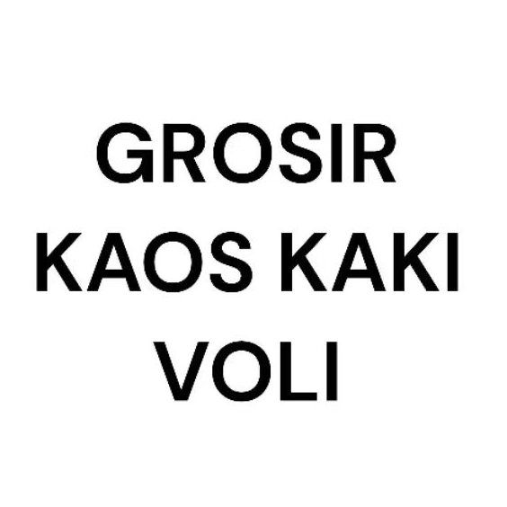 GROSIR KAOS KAKI VOLI PENDEK