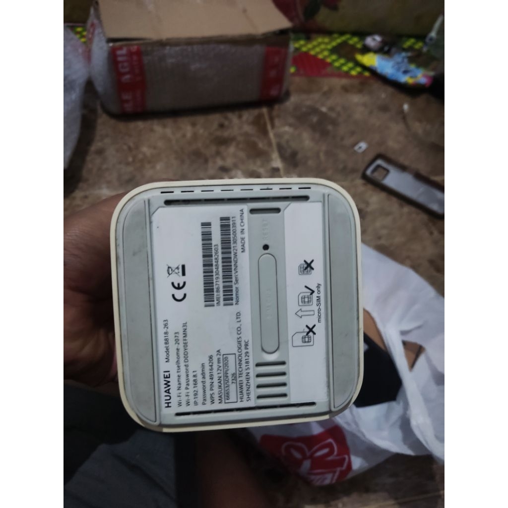 Orbit Max Huawei B818-263 All oprator