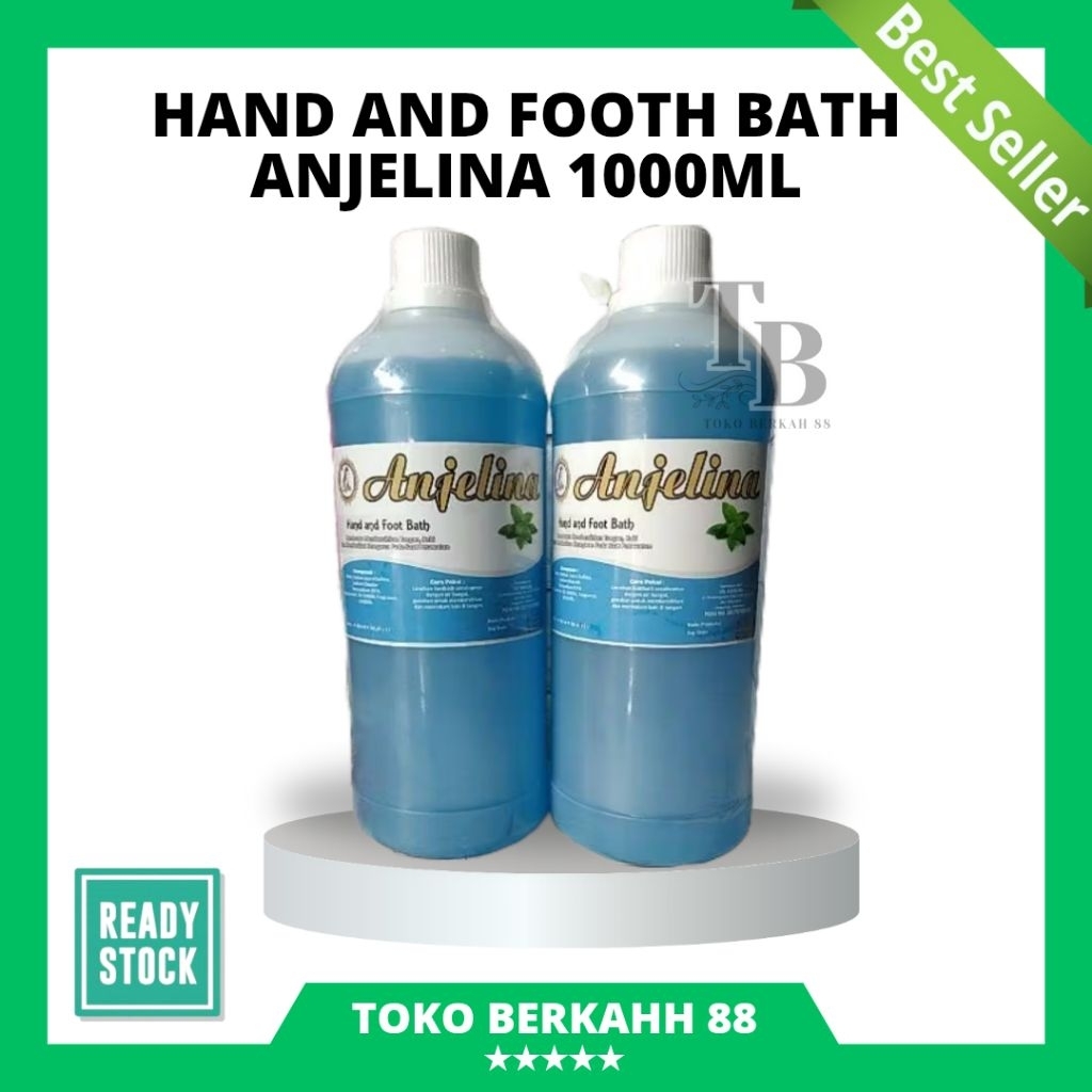 HAND AND FOOT BATH ANJELINA 1000ML | CAIRAN PERENDAM KAKI | MANICURE PEDICURE