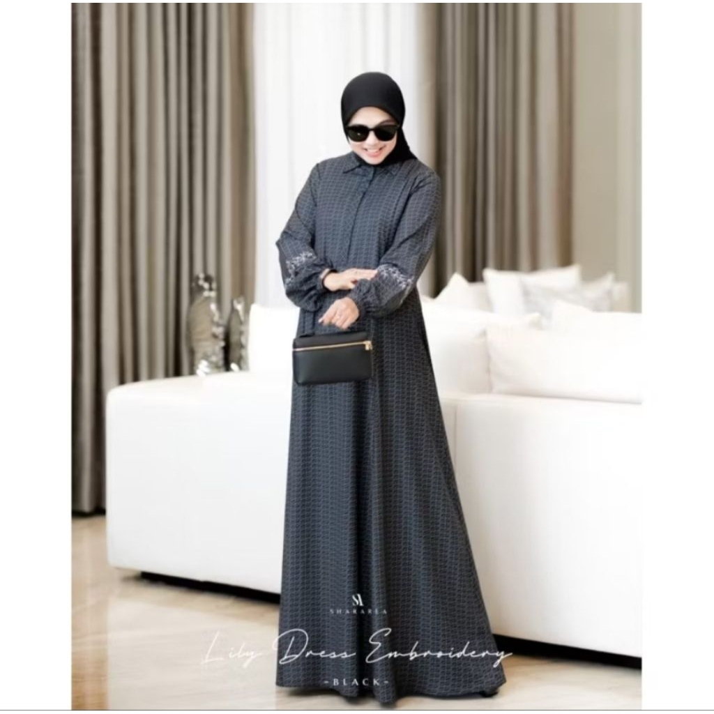 Lily Dres Shararea Original Sz L