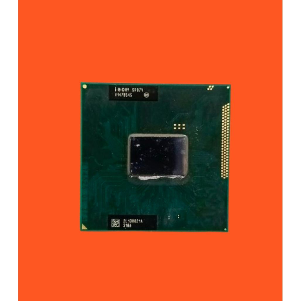 Prosesor laptop Intel SR07V - 2.20GHz 5GT/s 2M Cache PGA988 Intel Pentium B960 Dual Core CPU Process