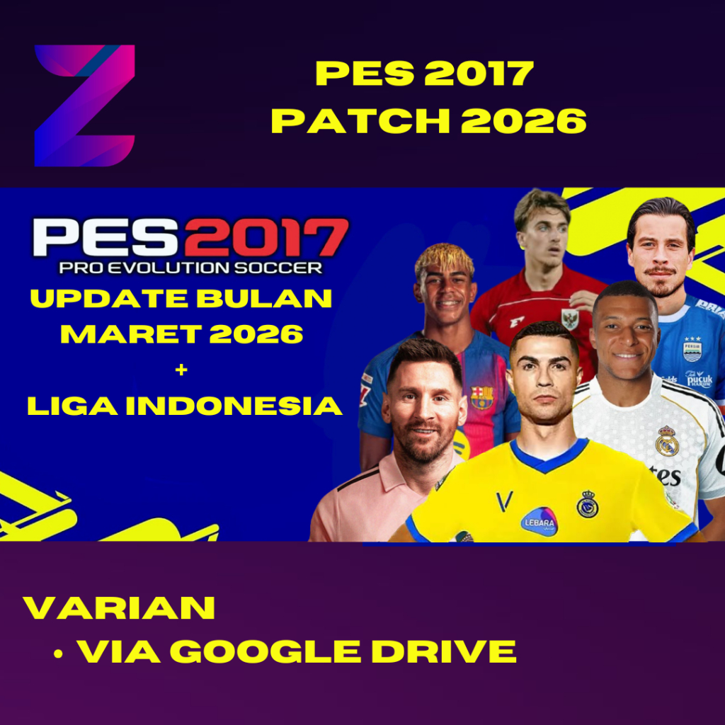 PES 2017 PATCH 2026 + Liga BRI Indonesia Pro Evolution Soccer 2017 Update 2026 - PC/Laptop GAMES