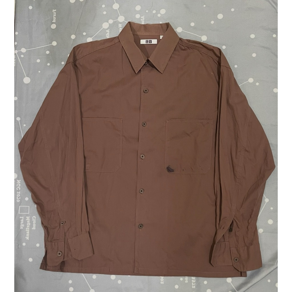 Kemeja Katun Uniqlo C