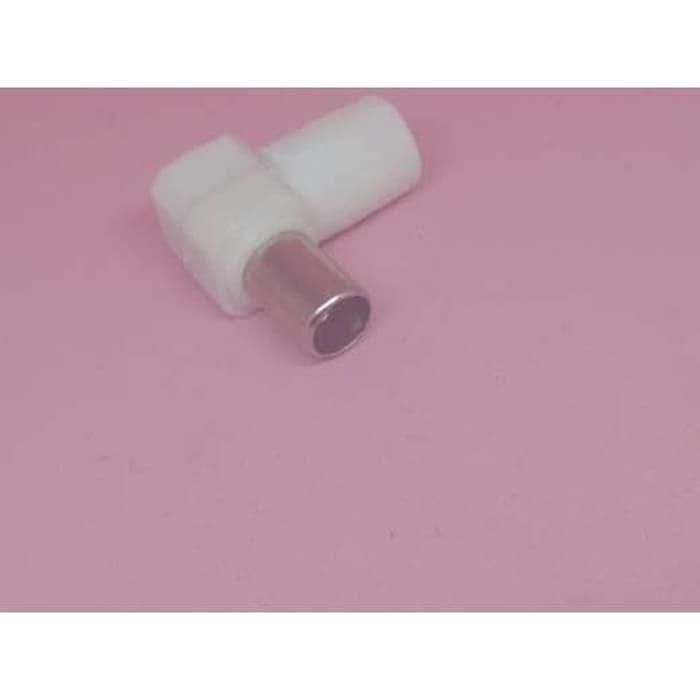 Jack Antena TV bentuk L Kualitas Bagus ( Warna Putih )