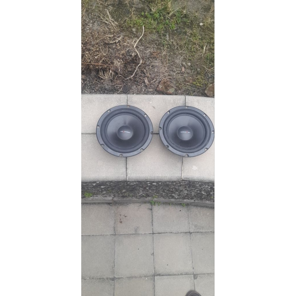 Speaker mid bass Skeleton 6,5inc sepasang mulus