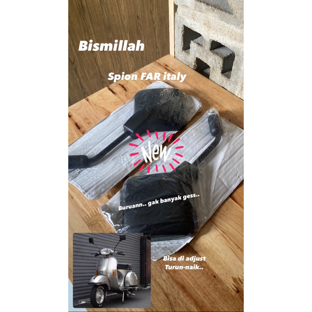 spion FAR italy vespa px excel ps spartan