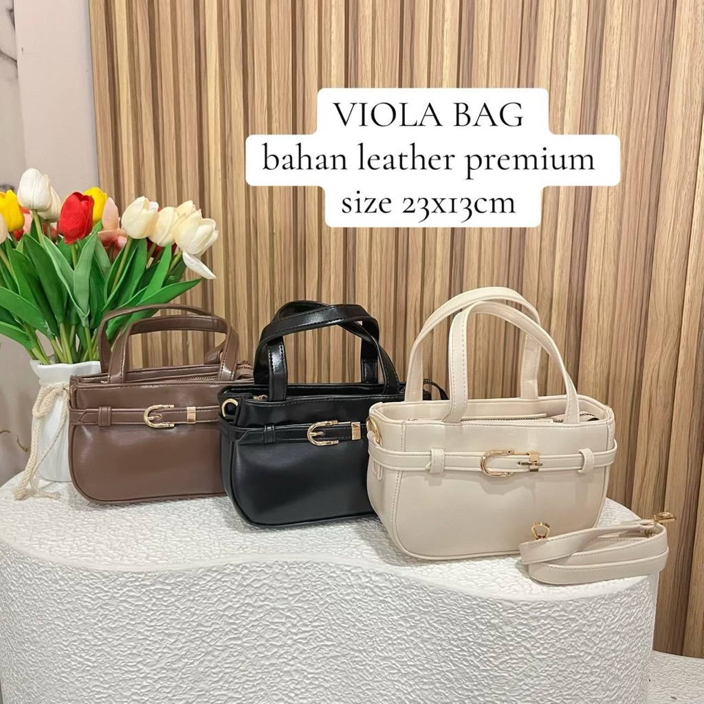 CFG VIOLA YEPPO  BAG Bahan Leather premium tebal