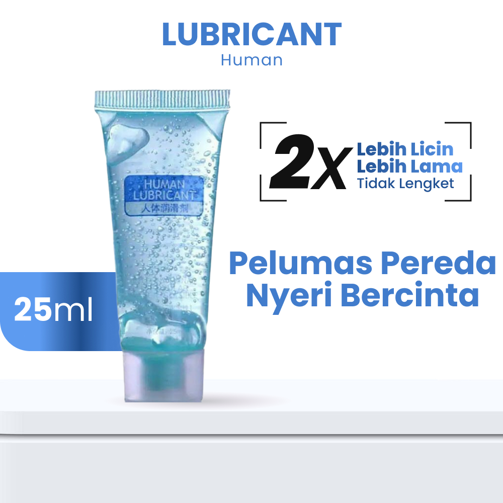 Lubricant Gel 25ml Pelumas Miss V pereda nyeri saat berhubngan Minyak Pijat licin lebih lama