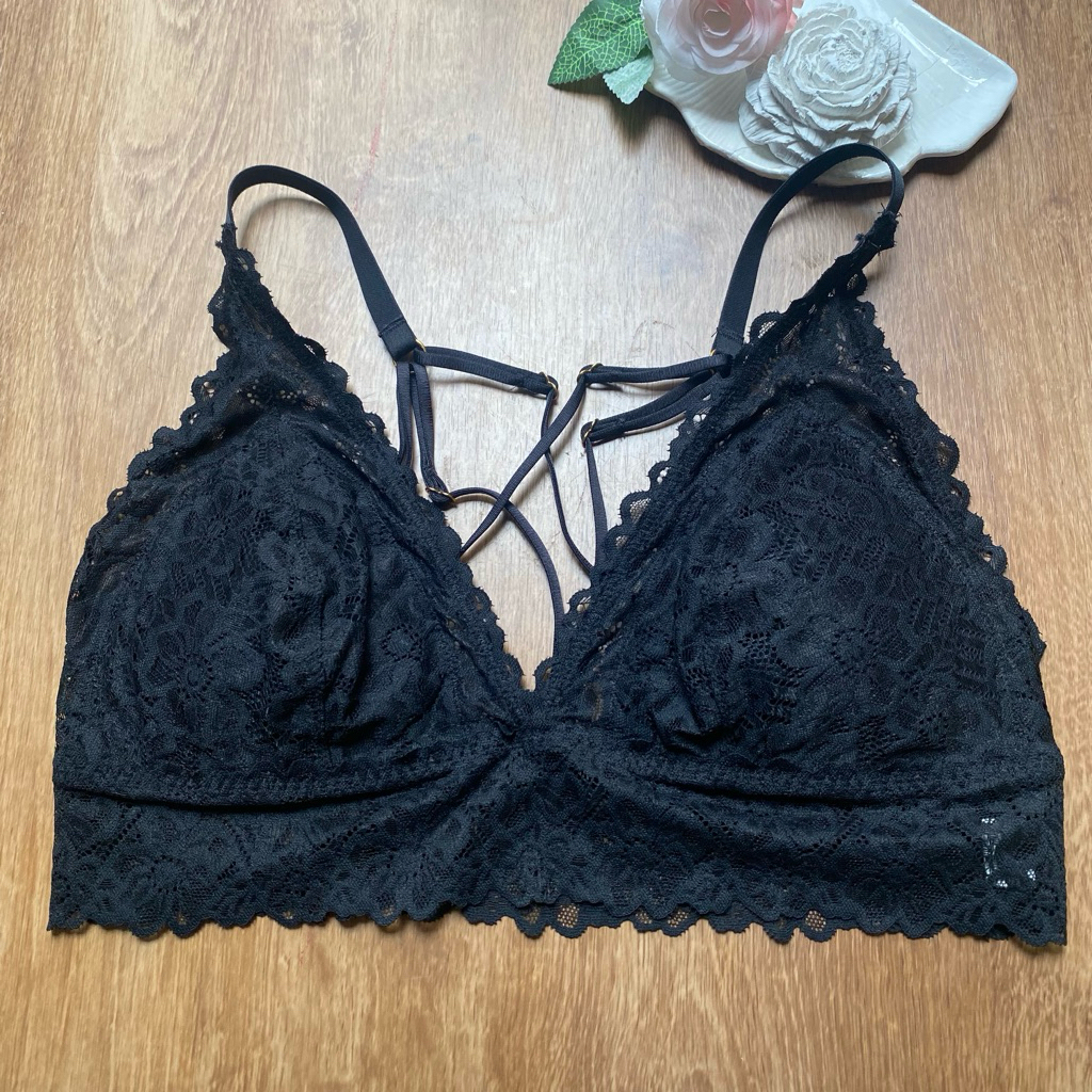 BRANDED BRALETTE SIZE 38B B85 40D 42D 38E 40DD BRA TANPA KAWAT BUSA TIPIS