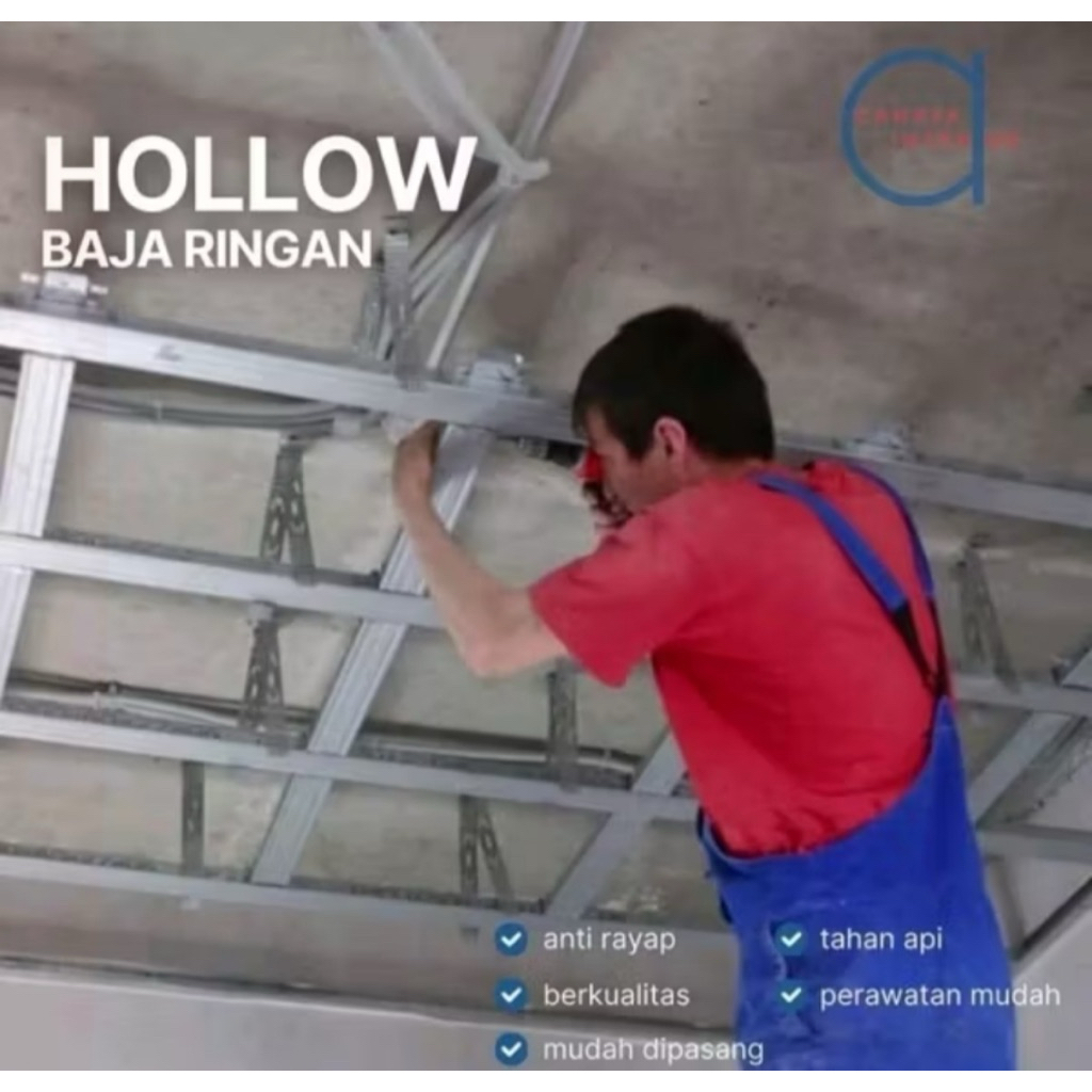 Hollow Baja Ringan Panjang 4 Meter Cocok Untuk Rangka Plafon