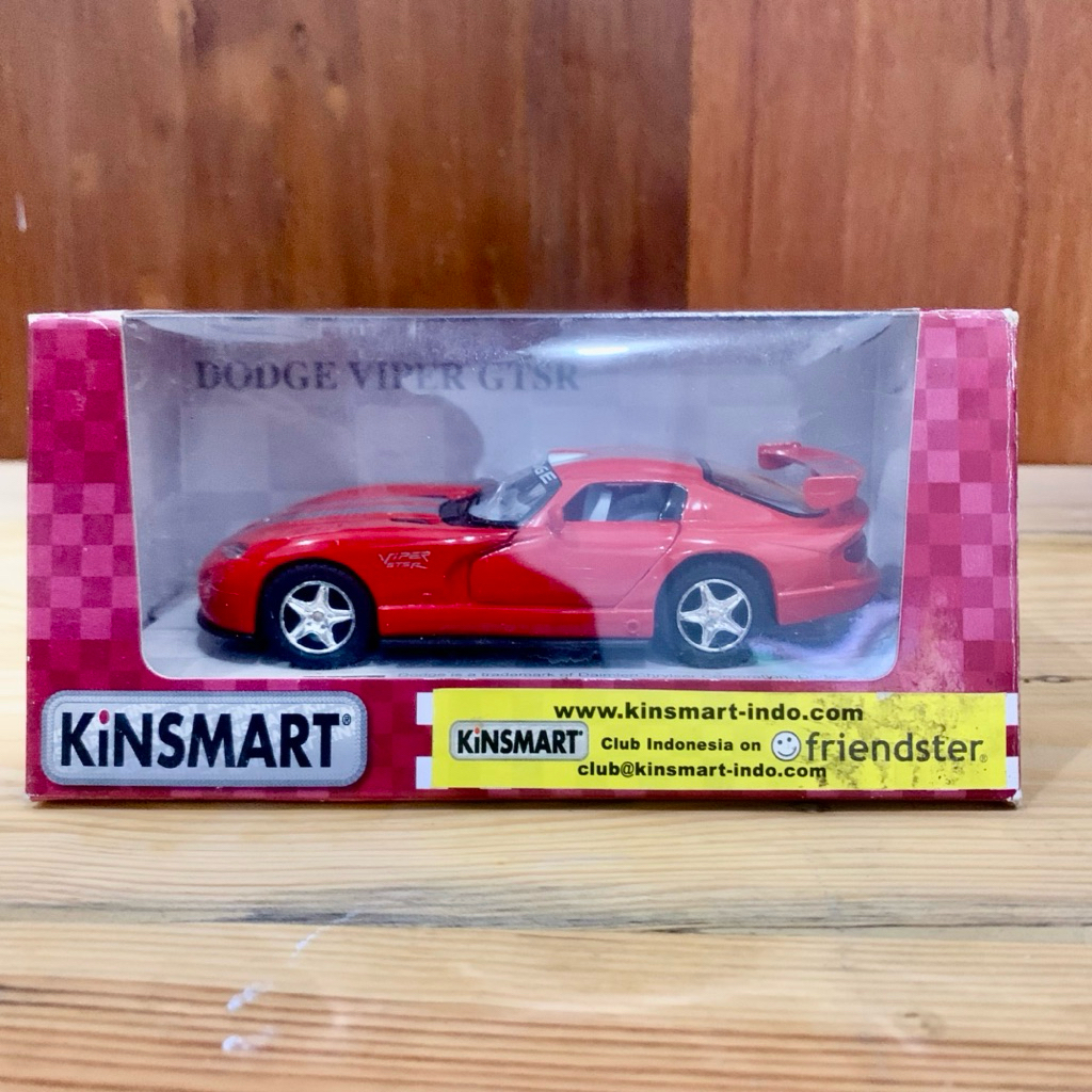 KINSMART DODGE VIPER RED