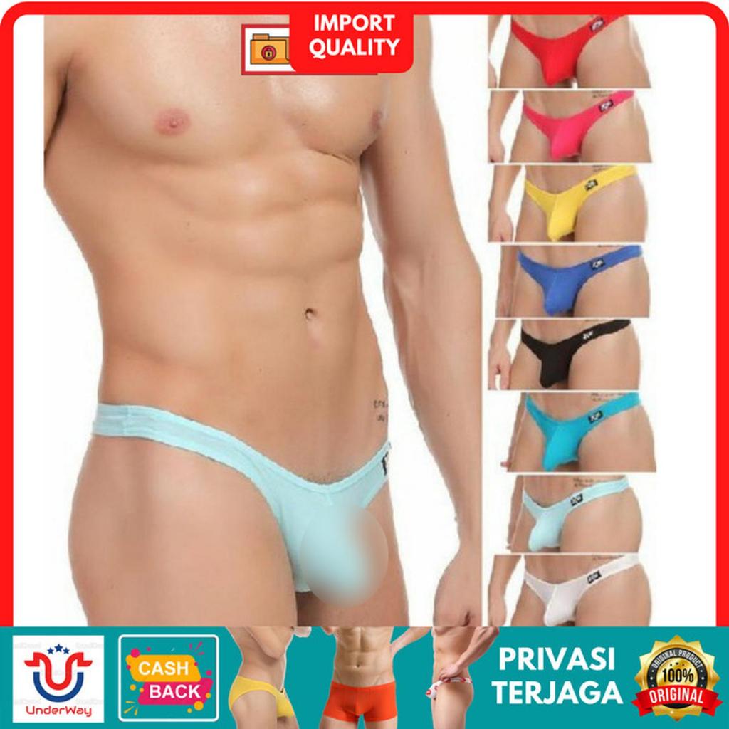 Celana Dalam Pria New Fashion Gstring VD- Thong Celana Dalam Cowo Sexy - Sempak Pria Katun 1 PCS