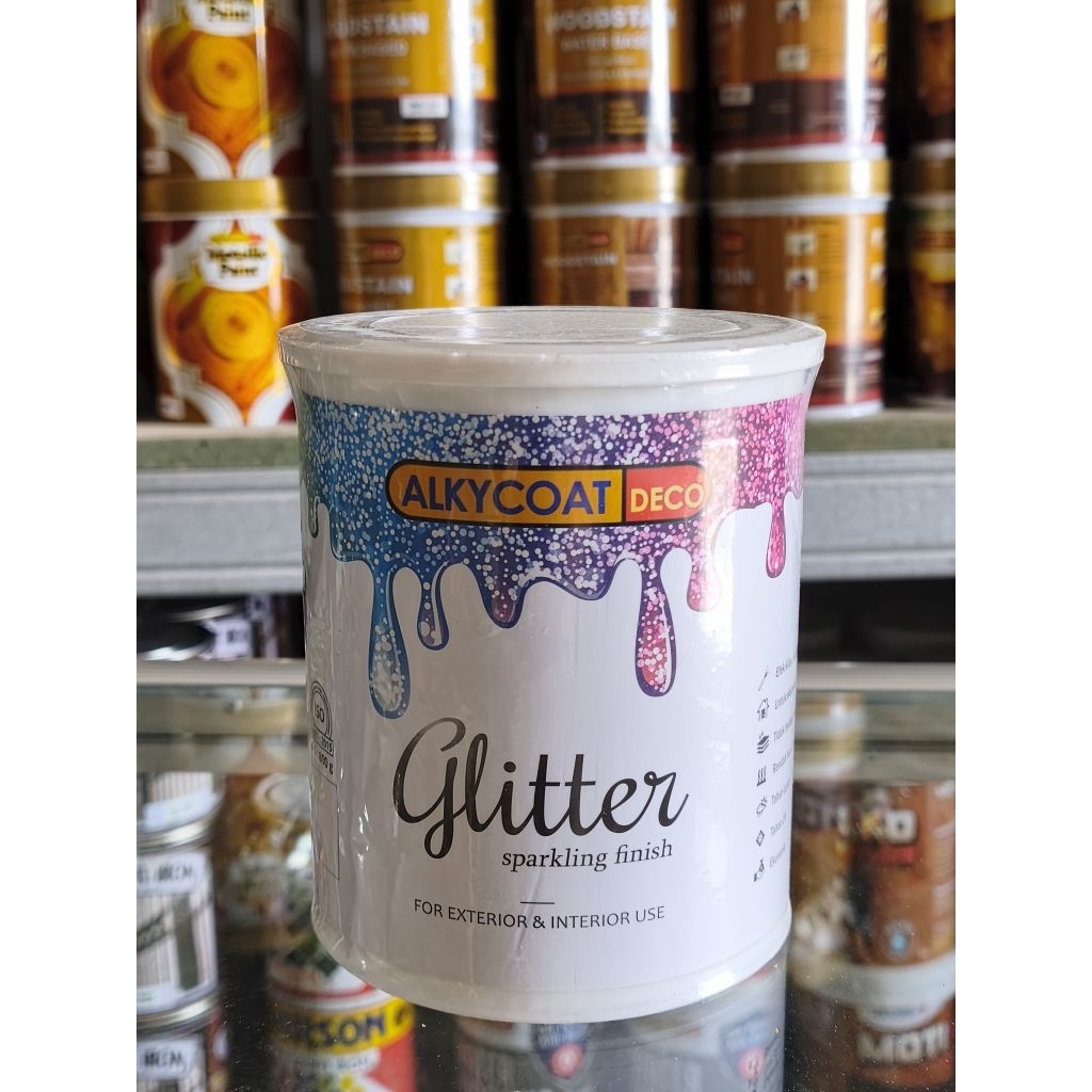 Alkycoat Glitter Sparkling | Cat Glitter | Cat Kilau 800gr