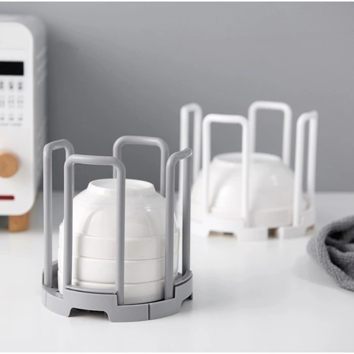 Rak Pengering Mangkok - Rak Organizer Peniris Piring -Rak Susun Mangkok