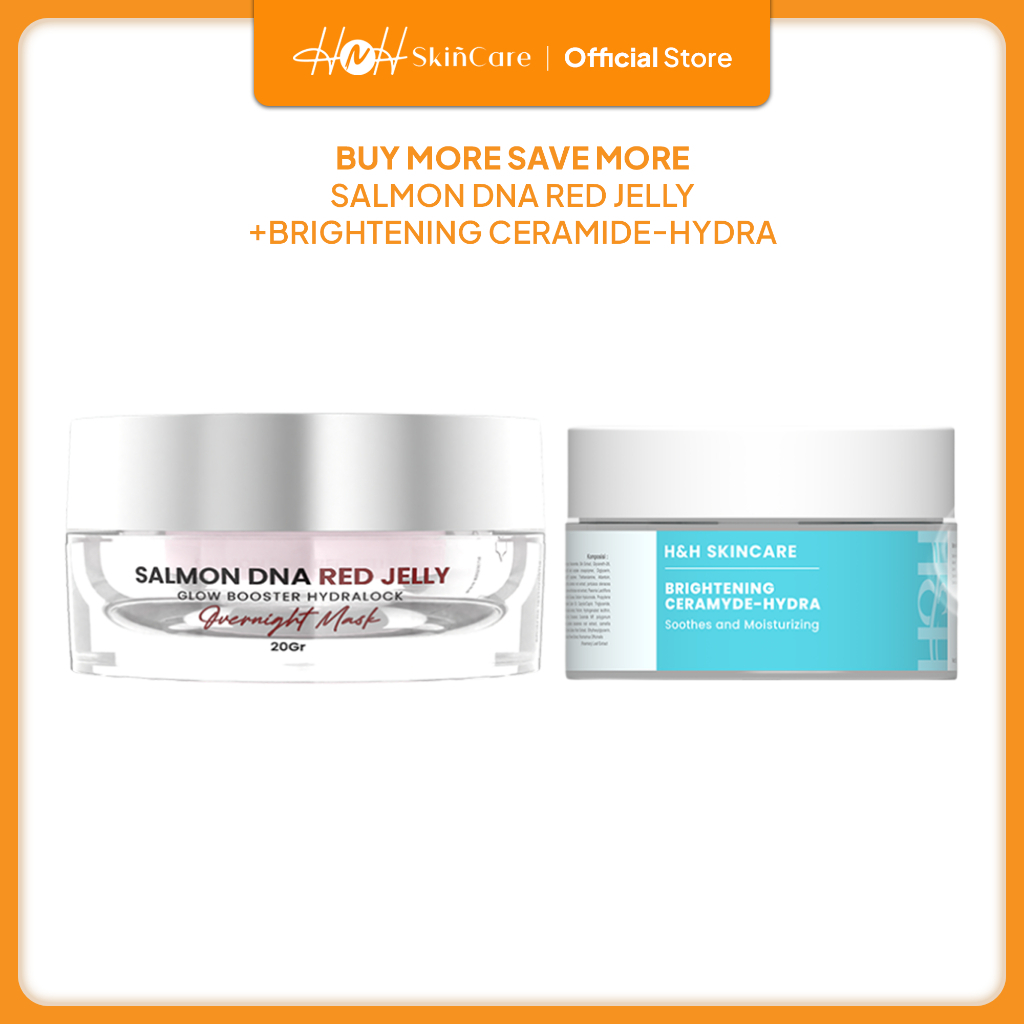 HNH Brightening Ceramide Hydra Gel (Skin Barrier Booster) & DNA Salmon Signature by Kamila