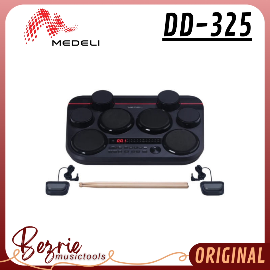 Medeli DD 325 Drum Elektrik Medeli DD325 Portable Digital Drum pad Elektrik