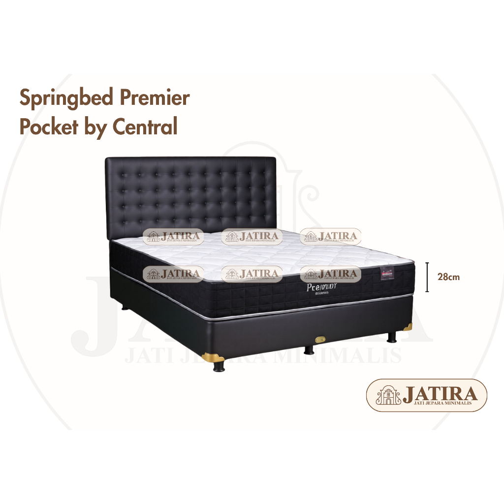 Springbed Premier Pocket by Central | Kasur Matras Springbed Central Murah Palembang