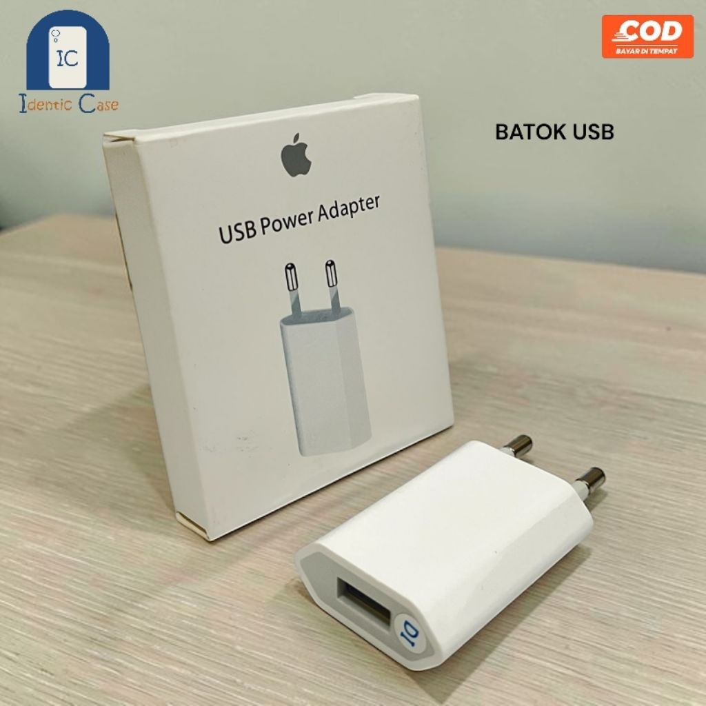 CHARGER BATOK IPHONE USB POWER ADAPTER - 61104