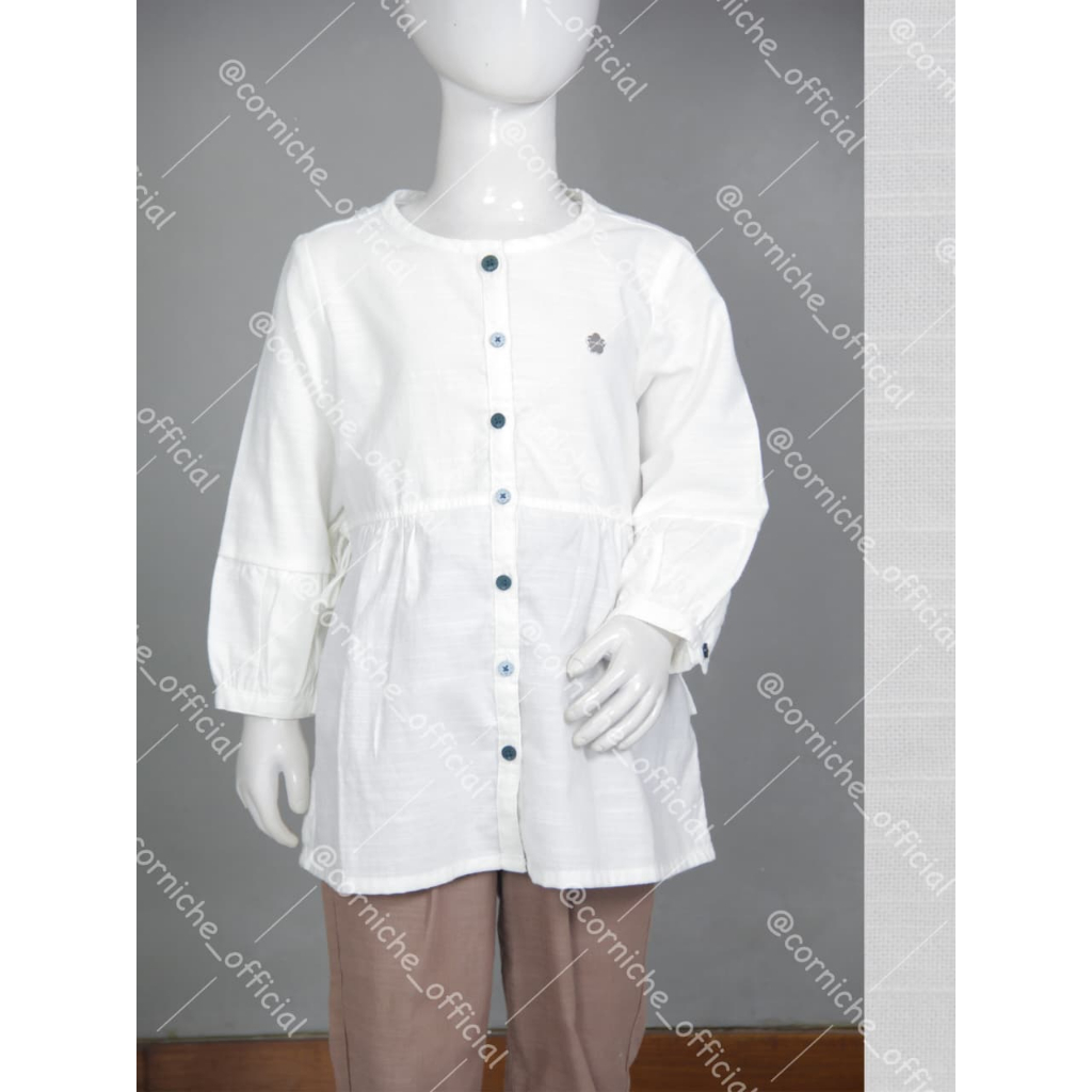 Corniche Kids Livina Blouse Kids Broken White - TI K23485