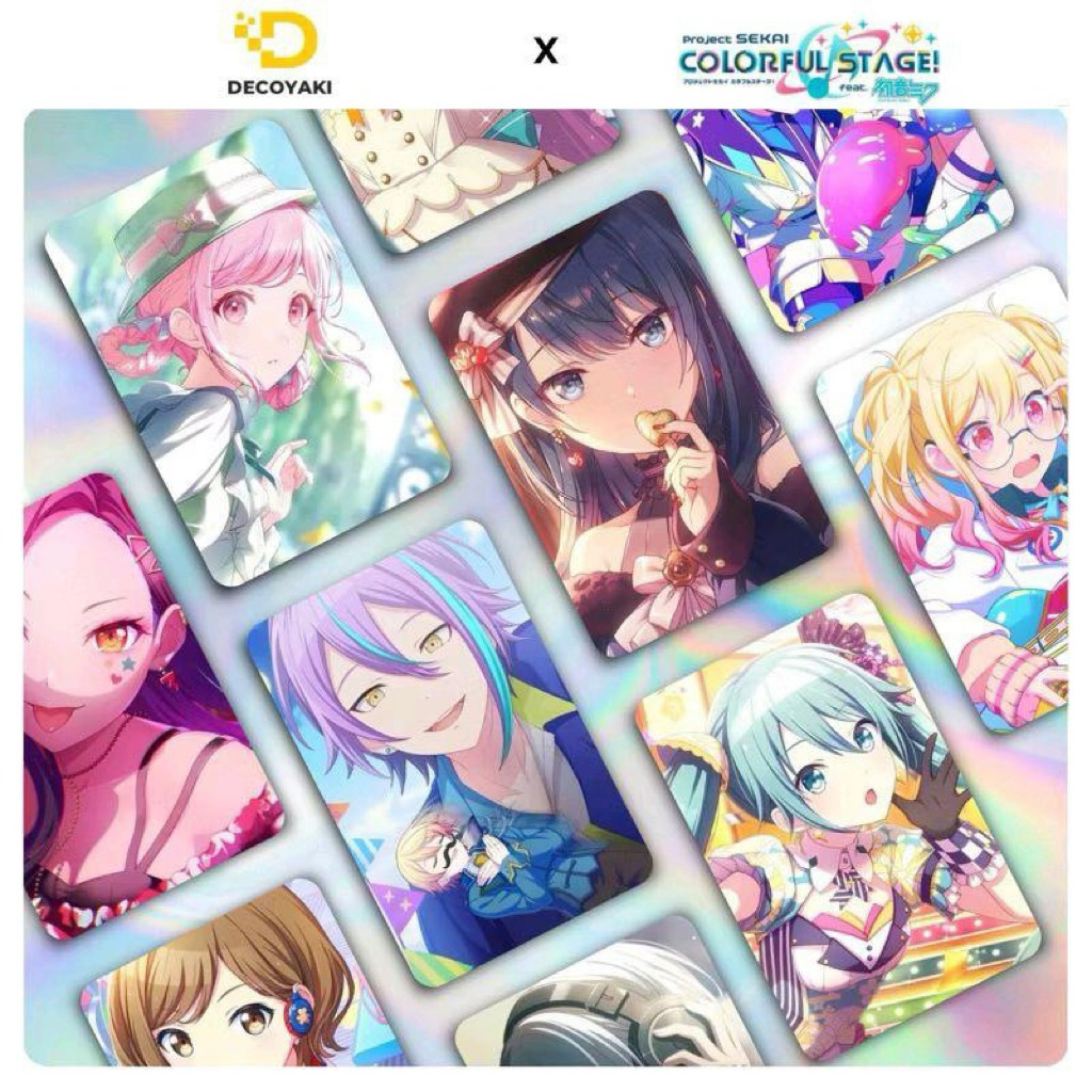 Photocard Hologram Project Sekai Event Game Potrait, Photocard Project Sekai Card Event Potrait