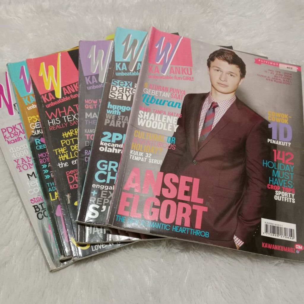 Majalah kawanku bekas dikirim random