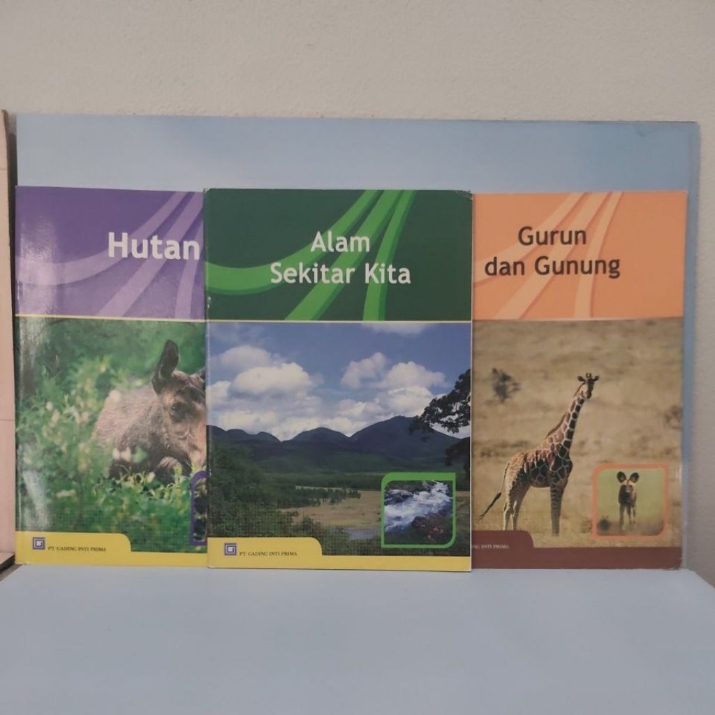 Buku Bacaan Pengetahuan Anak TentangSeri Mengenal Alam Berjudul Alam Sekitar Kita / Gurun Dan Gunung