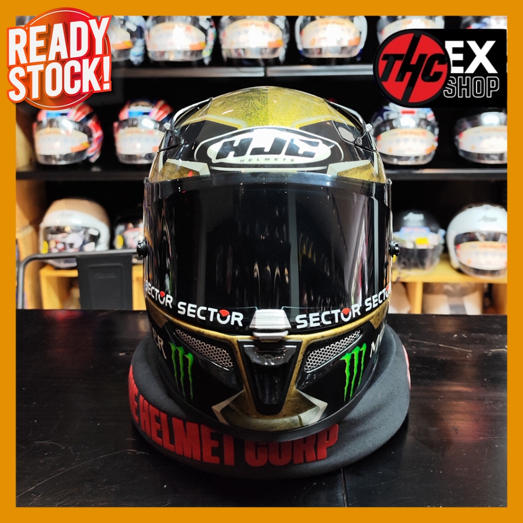 HELM HJC RPHA 10+ LORENZO SPARTEON SIZE S 2ND FULL FACE HELMET SECOND