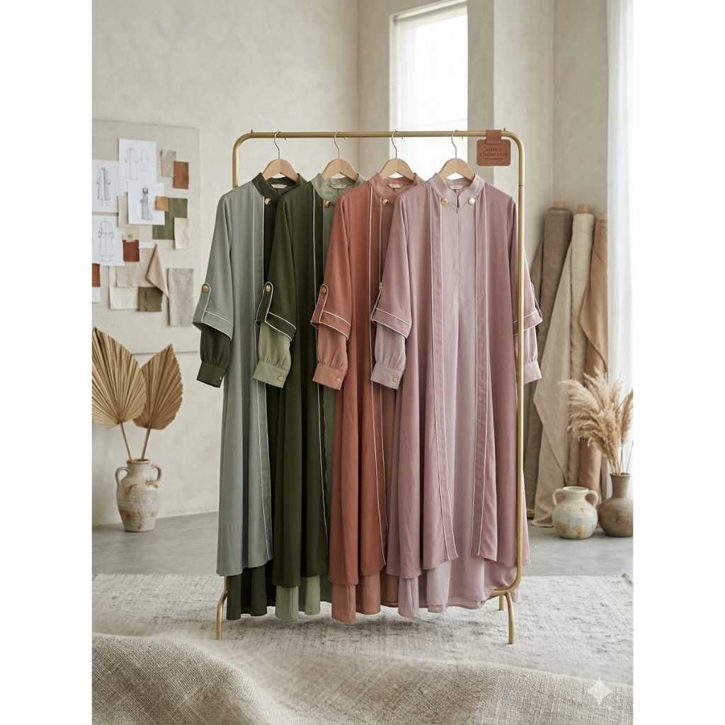 Gamis Tania Set-Inner-Outer