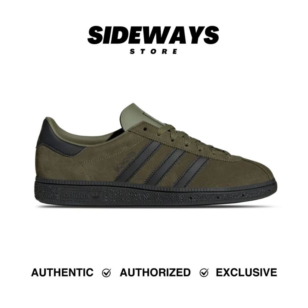 Adidas Munchen Focus Olive Black (JR6320) - 100% Original Guarantee