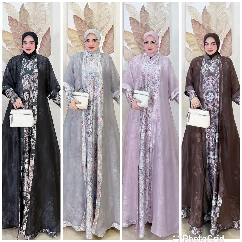 READY SIAP KIRIM TERLARIS BISA COD SE INDONESIA GAMIS AVRILIA HIJAB ORIGINAL 2026 TERBARU DRESS AVRI