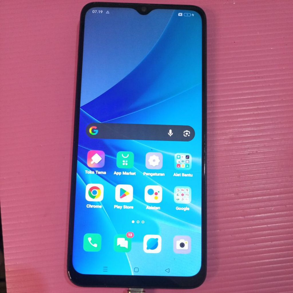 lcd touskrin+prame oppo a77s copotan