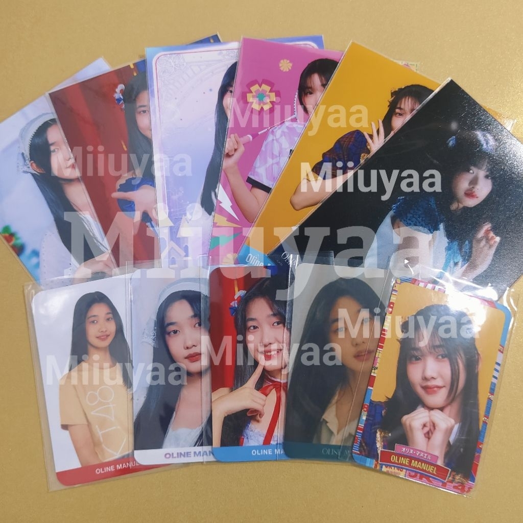 Set Bundling Photocard PC dan Photopack PP Official JKT48 - Oline Manuel