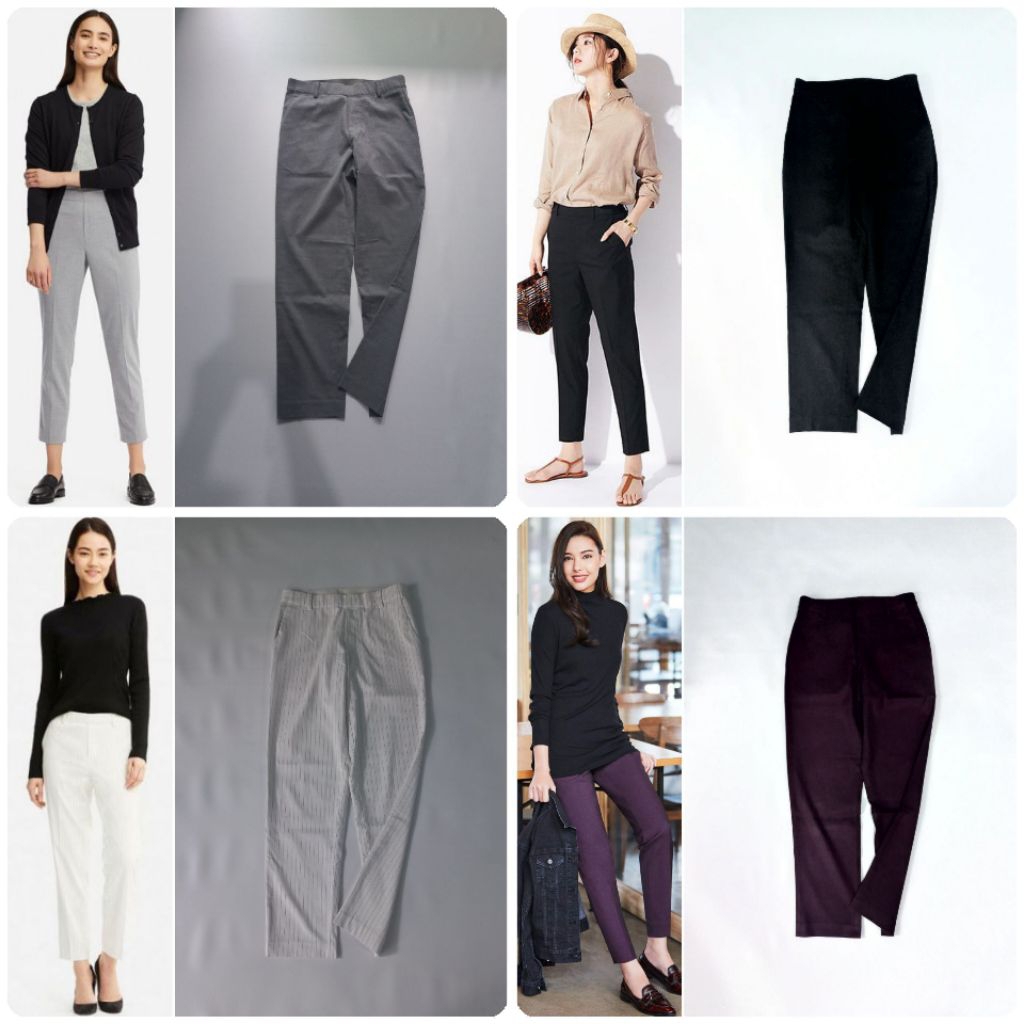 UNIQLO Ezy Ankle Length Pants (S)