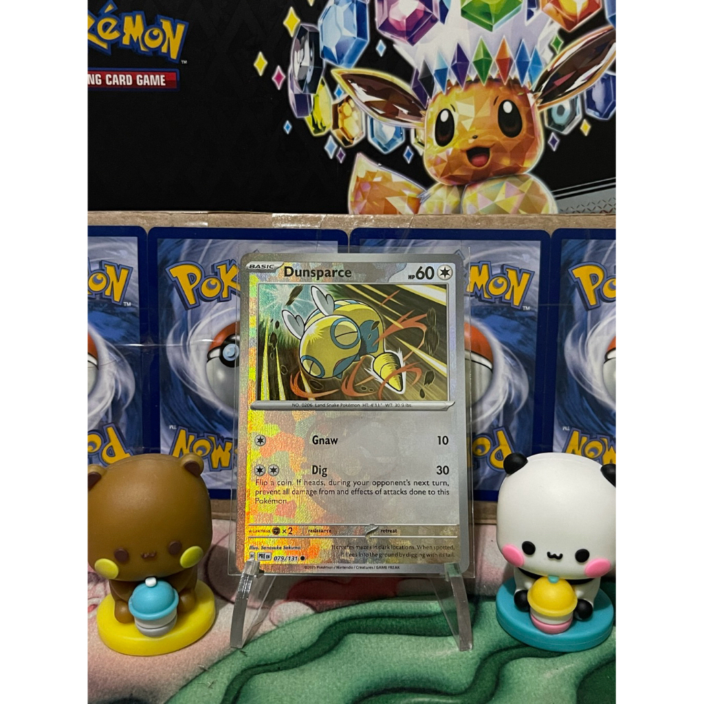 Dunsparce (Master Ball Pattern) PREen 079/131 Kartu Pokemon TCG Trading Card Game English Original