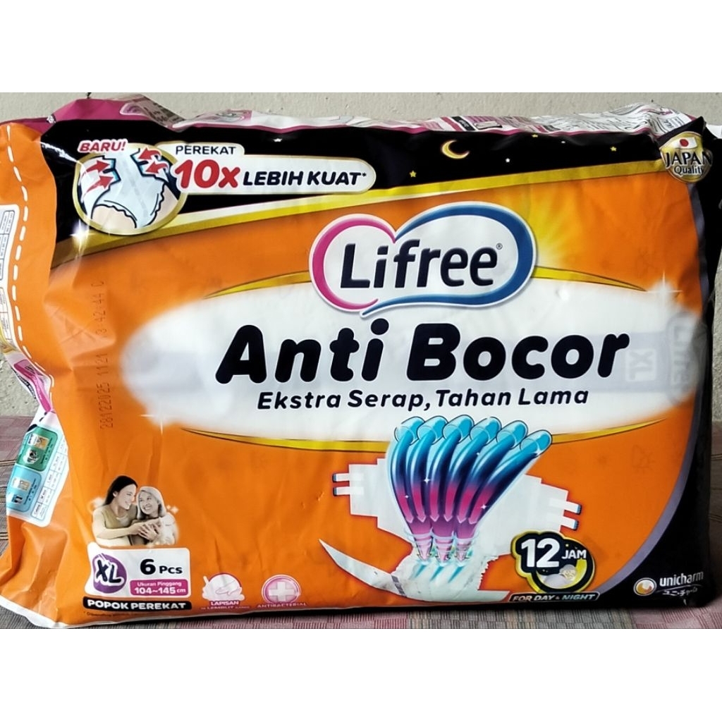 Lifree pampers dewasa perekat size M