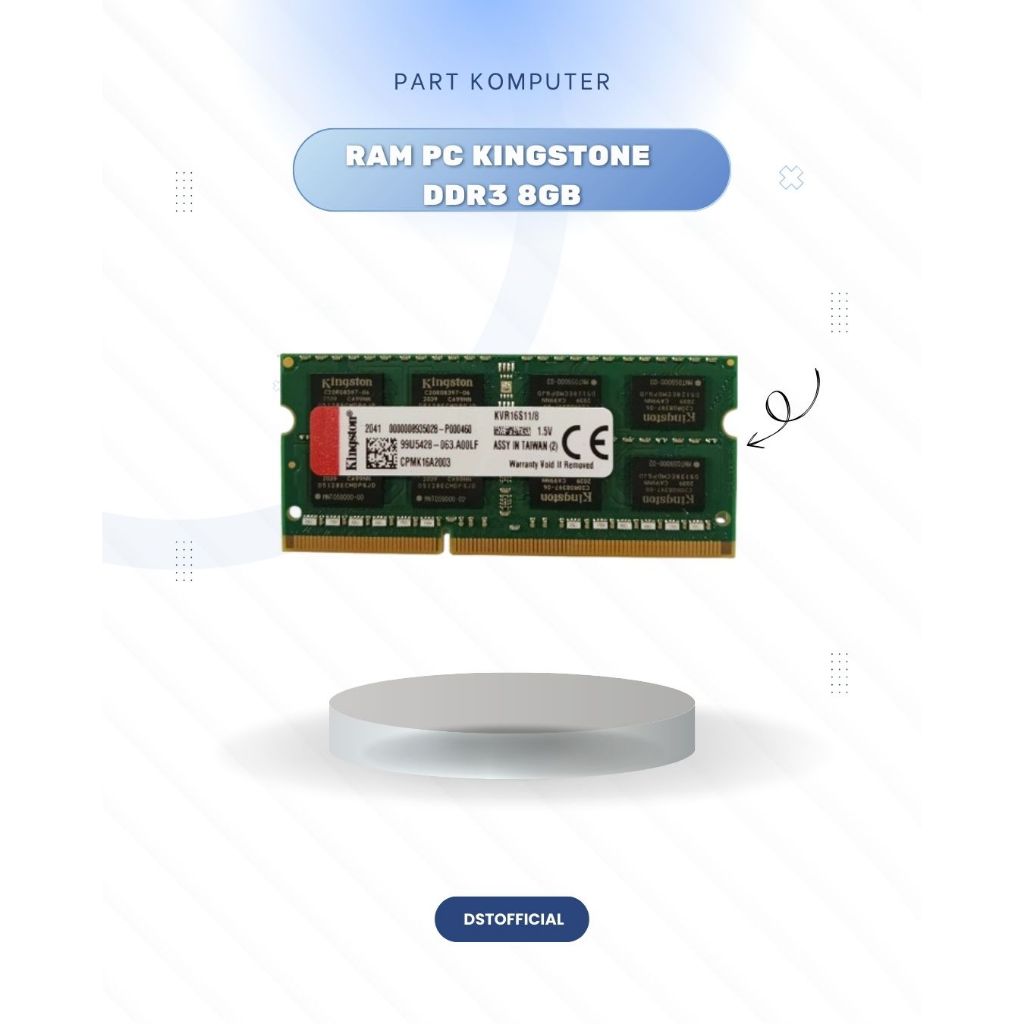 RAM PC DDR 3 8GB MEMORY 8GB DDR3 KINGSTONE
